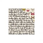 My Minds Eye - My Story - 12x12 Gold Foiled Paper - This Moment