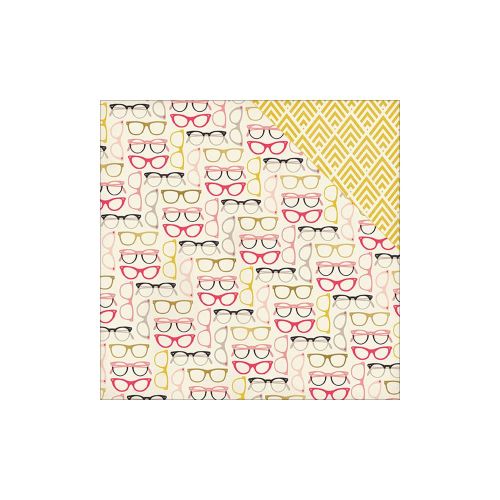 My Minds Eye - My Story - 12x12 Gold Foiled Paper - Look at This