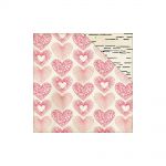 My Minds Eye - My Story - 12x12 Paper - Heart Strings