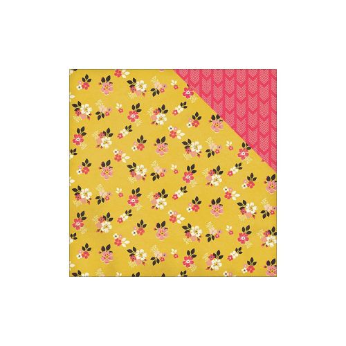 My Minds Eye - My Story - 12x12 Paper - Wild Bouquets