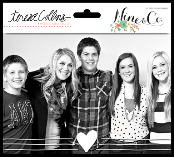 Teresa Collins Designs - Nine & Co. Collection - Photo Overlays