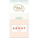 My Minds Eye - On Trend - Cool Journal Cards