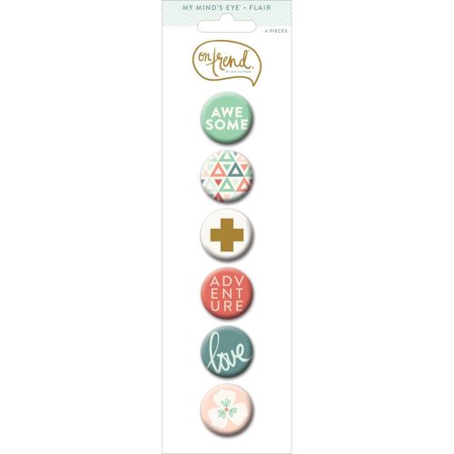 My Minds Eye - On Trend - Sweet Flair Buttons