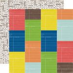 Echo Park Paper Company - Paper and Glue - 12x12" Paper - Library Card