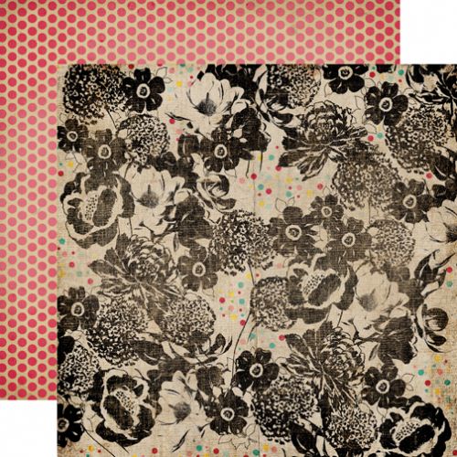 Echo Park Paper Company - Photo Freedom - Birthday Wishes Collection - 12 x 12 Paper - Birthday Floral