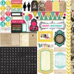 Echo Park Paper Company - Photo Freedom - Birthday Wishes Collection - 12 x 12 Element Stickers