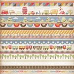 Kaisercraft - Little Toot Collection - 12 x 12 Gloss - Road Trip