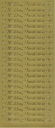 Peel Off Stickers - Rings - Gold