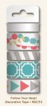 My Minds Eye - Record It - Follow Your Heart - Decorative Tape