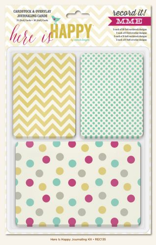 My Minds Eye - Record It - Here is Happy - Journaling Kit
