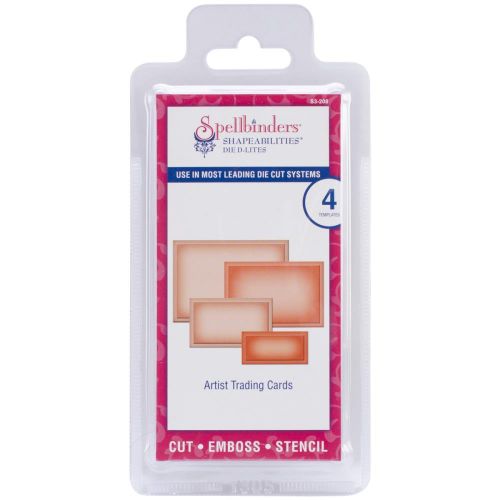 Spellbinders - Shapeabilities - Die D-Lites - Artist Trading Cards