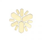 American Crafts - Studio Calico - Wood Veneer - Elongated Hexagons