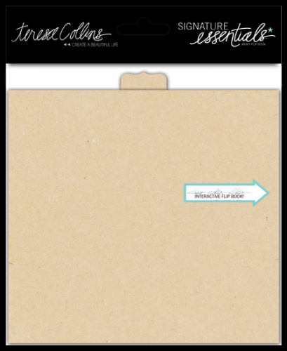 Teresa Collins Designs - Signature Essentials Flip Book Kraft (LG)