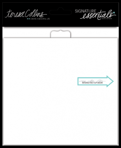 Teresa Collins Designs - Signature Essentials Flip Book White (LG)