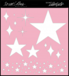 Teresa Collins Designs - Signature Essentials 12x12 Stencil Stars