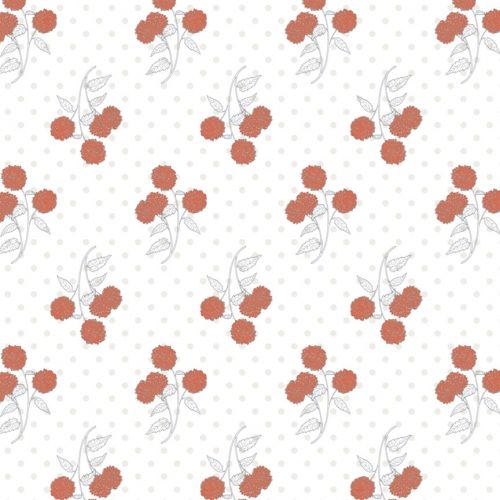 Teresa Collins Designs - Stationery Noted -  Flowers  12x12 Paper