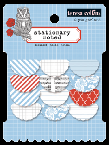 Teresa Collins Designs - Stationery Noted - Garland