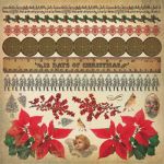 Kaisercraft - Turtle Dove - Cardstock Sticker Sheet 12"X12"