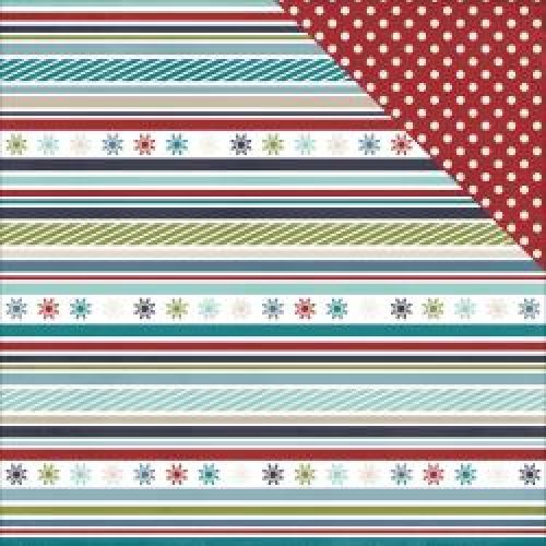 Simple Stories - Snow Patrol - Double-Sided Cardstock 12"X12" - Frosty Fun