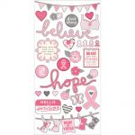Simple Stories - Hope - Simple Set Cardstock Stickers 6"X12" - Fundamentals