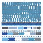 Kaisercraft - Off the Wall - Cardstock Sticker Sheet 12"X12"