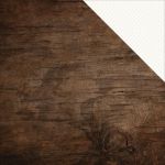 Simple Stories - Sn@p! Basics Color Vibe Double-Sided Cardstock 12"X12" - Walnut/Cream Dot