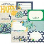 Simple Stories - A Charmed Life Collection - 12 x 12 Paper - 4x6 Horizontal Journaling Card Elements