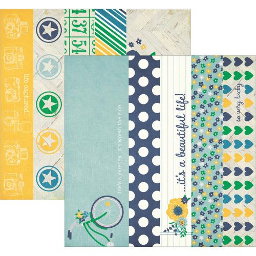 Simple Stories - A Charmed Life Collection - 12 x 12 Paper - 2x12 Border & 4x12 Title Strip Elements