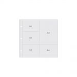 Simple Stories - Sn@p! Pocket Pages For 12"X12" Binders 10/Pkg - (1) 6"X8" & (4) 4"X6" Pockets
