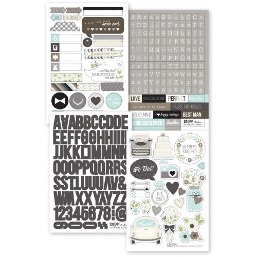 Simple Stories - Sn@p! Stickers - Wedding