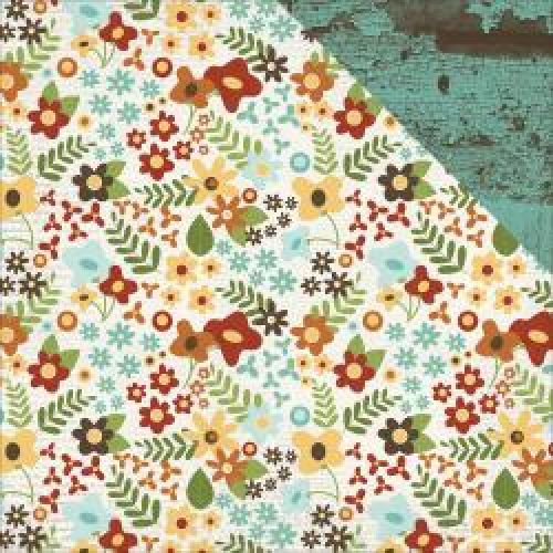 Simple Stories - Pumpkin Spice - Double-Sided Cardstock 12"X12" - Fall Delight