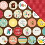 Simple Stories - We Are Family - Double-Sided Cardstock 12"X12" - Perfect Together