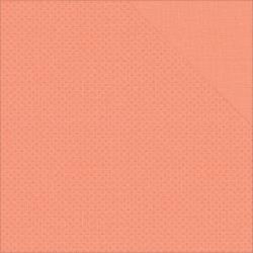 Simple Stories - We Are Family - Double-Sided Cardstock 12"X12" - Salmon Calico/Linen