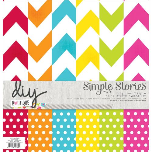 Simple Stories - DIY - Design it Yourself - Boutique 12x12 Simple Basics