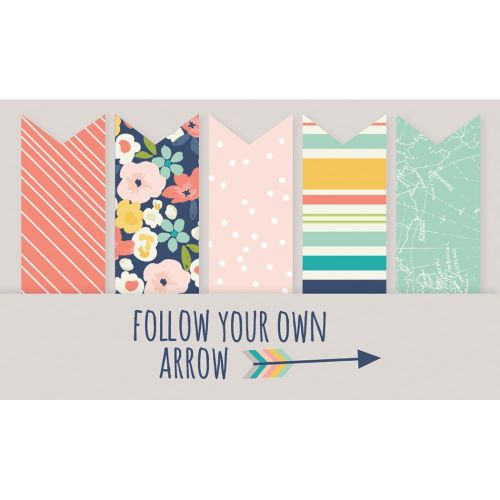 Simple Stories - Carpe Diem - Posh Page Flags - 5 Designs/30ea