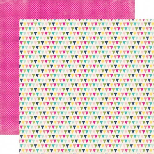 Echo Park Paper Company - Splendid Sunshine Collection - 12x12" Paper - Terrific Triangles