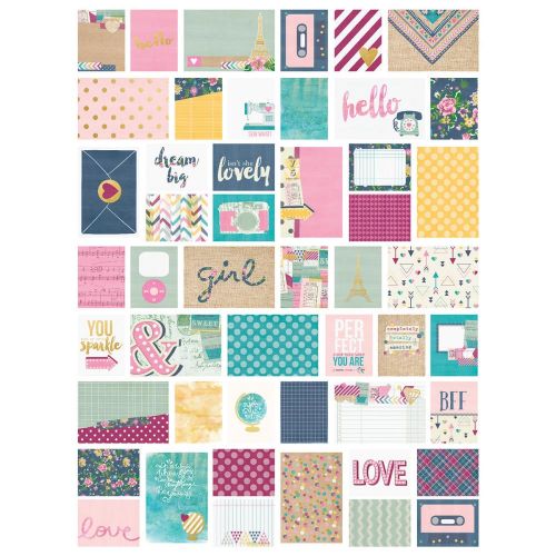 Simple Stories - So Fancy - SN@P! Card Pack 72/Pkg
