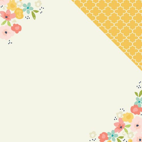 Simple Stories - Carpe Diem - Posh Double-Sided Cardstock 12"X12" - Choose Happy