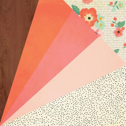 Simple Stories - Carpe Diem - The Reset Girl Double-Sided Cardstock 12"X12" - Like A Boss