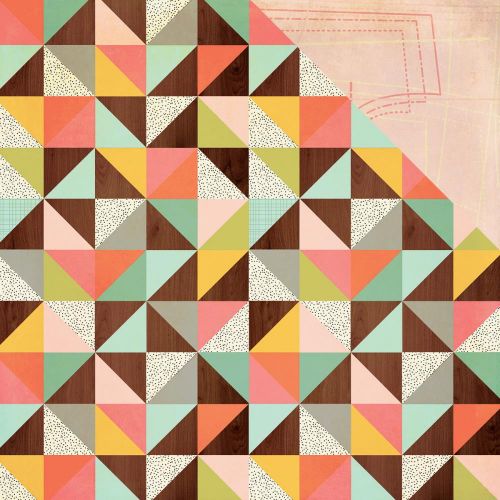 Simple Stories - Carpe Diem - The Reset Girl Double-Sided Cardstock 12"X12" - Slap It High