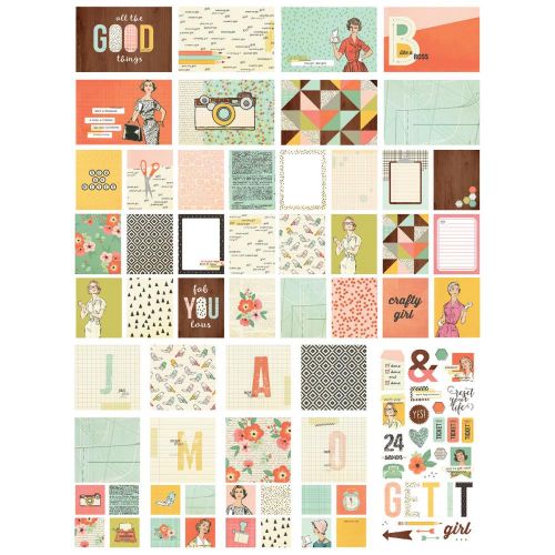 Simple Stories - Carpe Diem - The Reset Girl Sn@p! Card Pack 122/Pkg