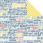 Simple Stories - Life Documented - Thinking Out Loud Designer Cardstock