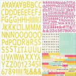 Simple Stories - Sunshine & Happiness - Cardstock Stickers 12"X12" - Expressions