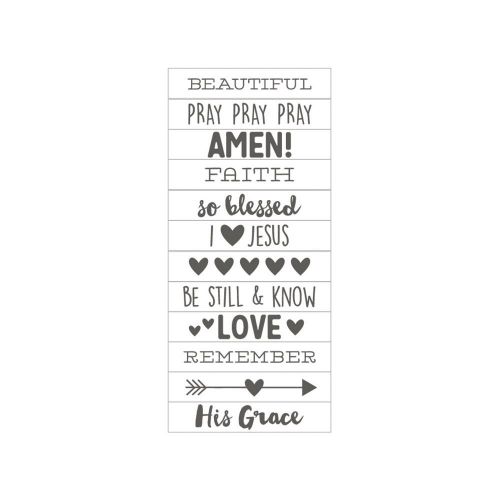 Simple Stories - Faith - Rotary Stamp - 12 Designs