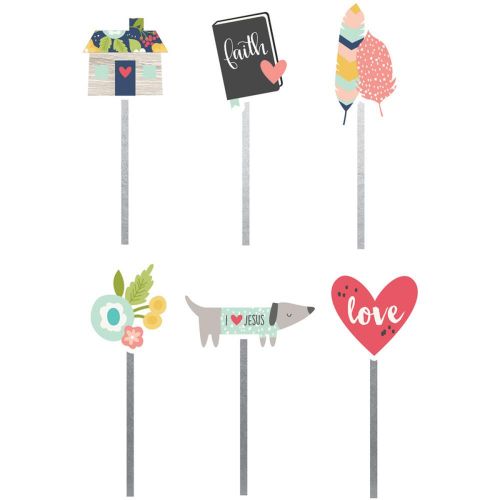 Simple Stories - Faith - Decorative Clips 6/Pkg