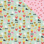 Simple Stories - Emoji Love - Double-Sided Cardstock 12"X12" - Choos Happy