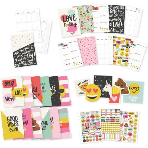 Simple Stories - Emoji Love - Carpe Diem Planner Inserts A5