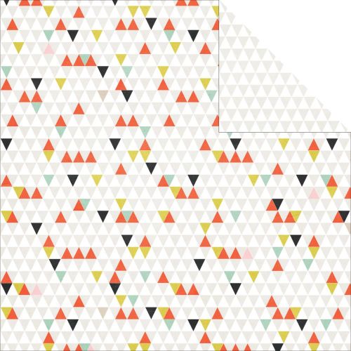 Teresa Collins Designs - Something Wonderful - Geometric 12 x 12 Double Sided Patterned Paper