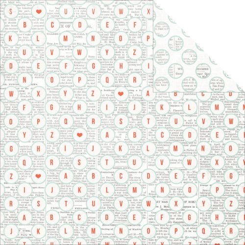 Teresa Collins Designs - Something Wonderful - Print 12 x 12 Double Sided Patterned Paper