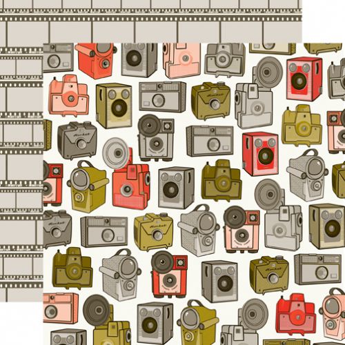 Echo Park Paper Company - Mini Theme - OH' SNAP - Paper - Cameras
